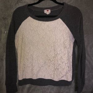 Lace front lightweight type of material.